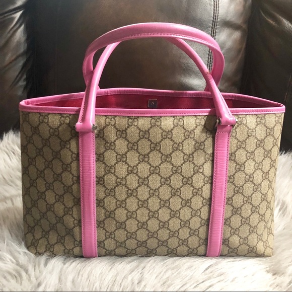SOLD❌Authentic Gucci Monogram Tote - Picture 3 of 8